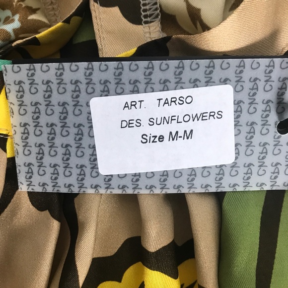 Chepe Italy Sunflower Blouse Size M - Picture 12 of 15